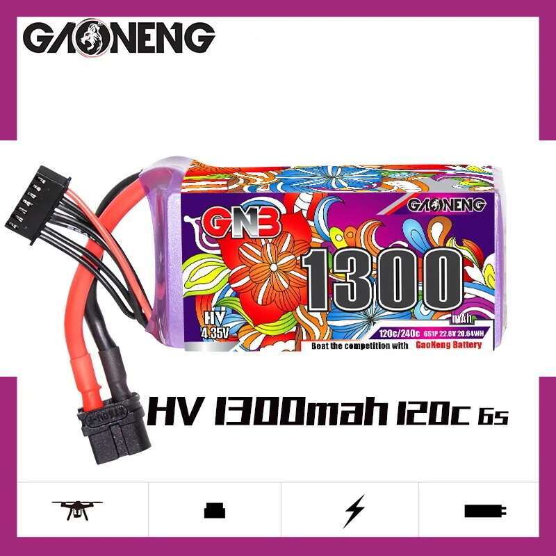 2Pcs GNB 6S Lipo Battery 22.8V - Lipo Battery 6S ulasan dan harga