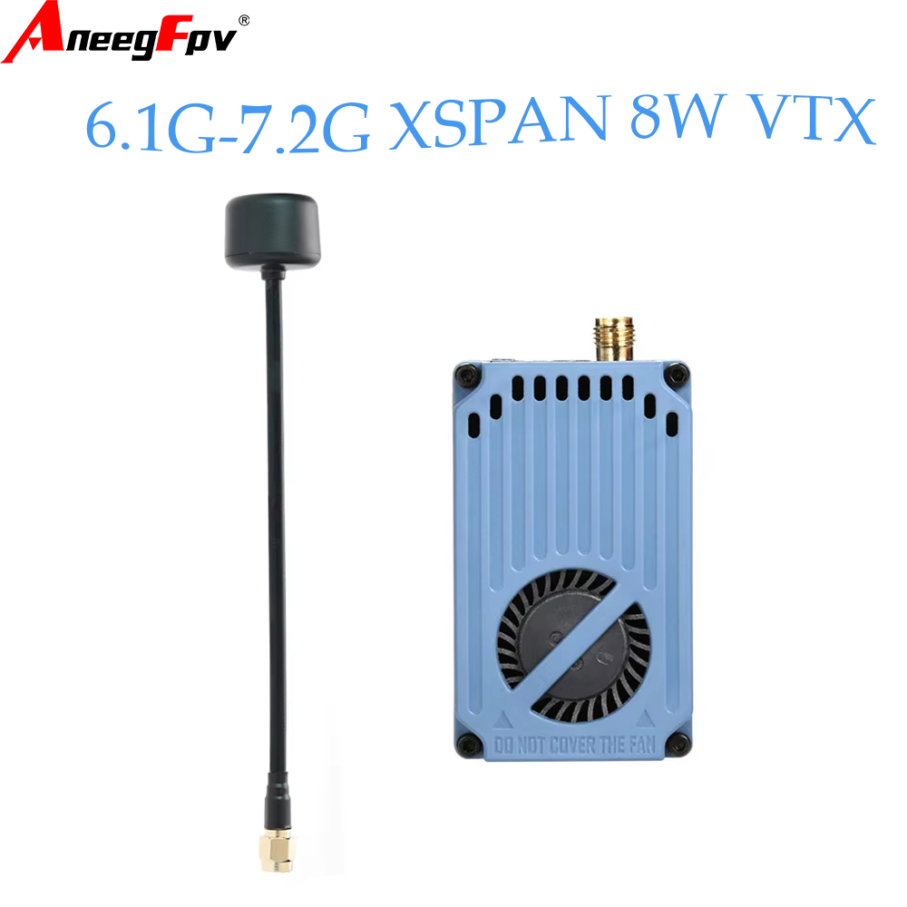 RUSHFPV 6.1‑7.2G 8W X61728 VTX - Rc Transmitter ulasan dan harga