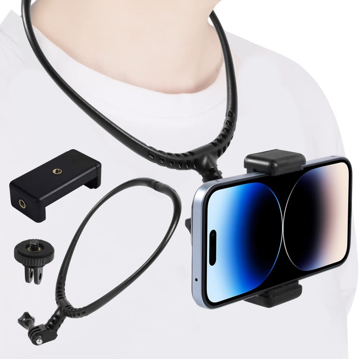 Neck Hold Mount for Phone GoPr - Runcam Camera ulasan dan harga