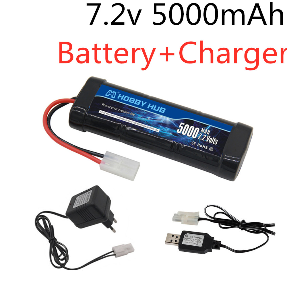 7.2V 5000mAh Ni-MH Battery Pac - Balance Charger Rc ulasan dan harga