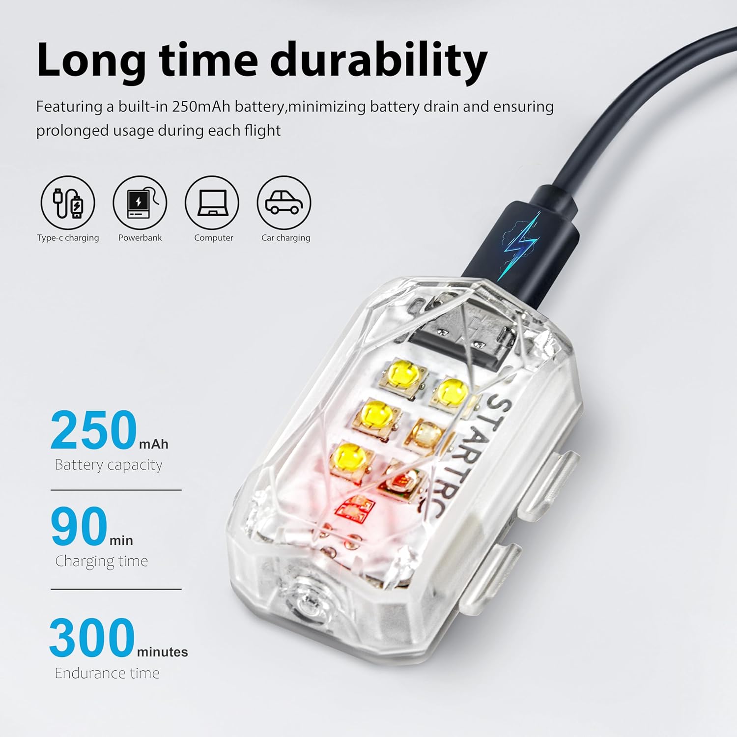 STARTRC Drone Strobe Light Ant - Drone Landing Pad ulasan dan harga