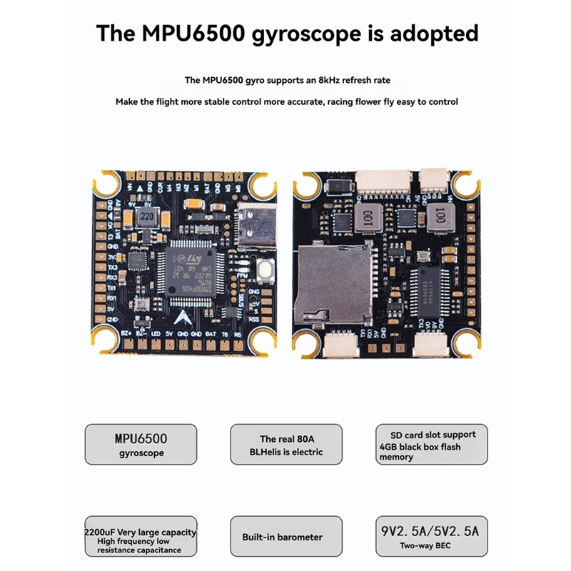80A+F405/F722 STACK for 13inch - Drone Esc ulasan dan harga