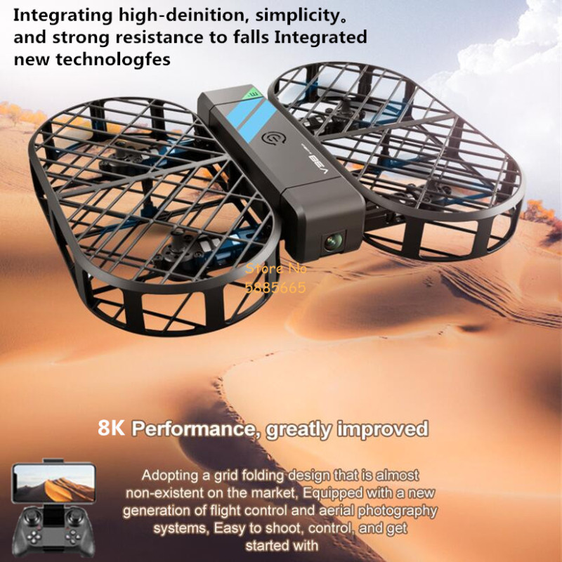 8K HD Camera 360° Protection O - Brushed Drone Motor ulasan dan harga