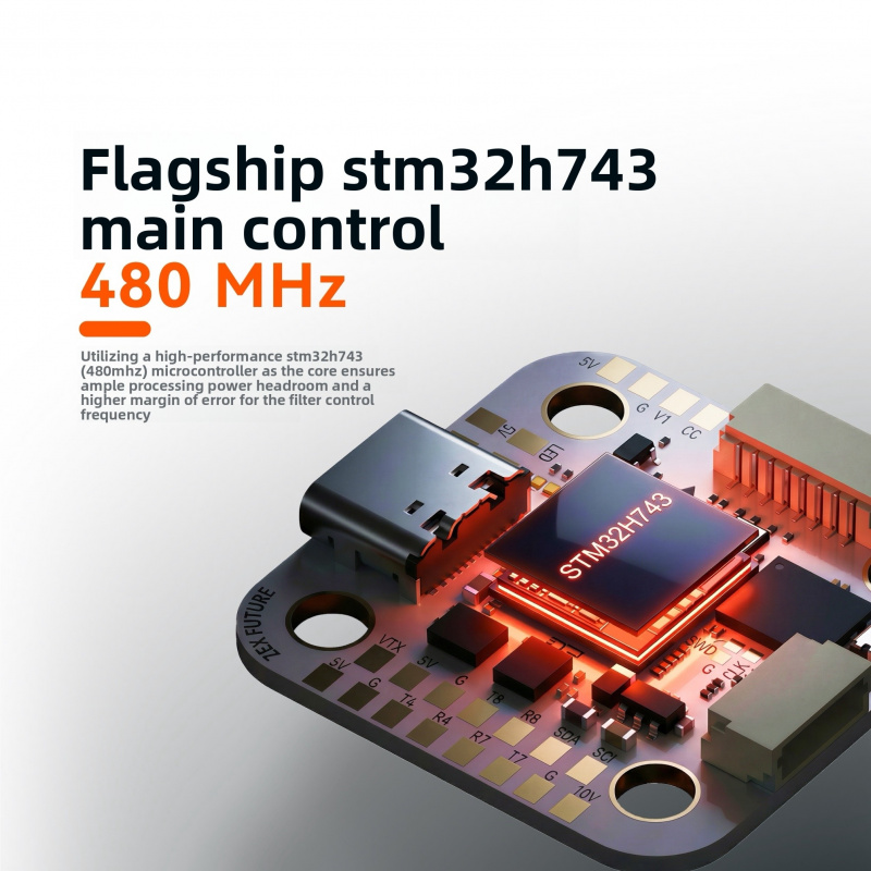ZEX ATHENA H743 Mini Flight Co - Betaflight Fc ulasan dan harga