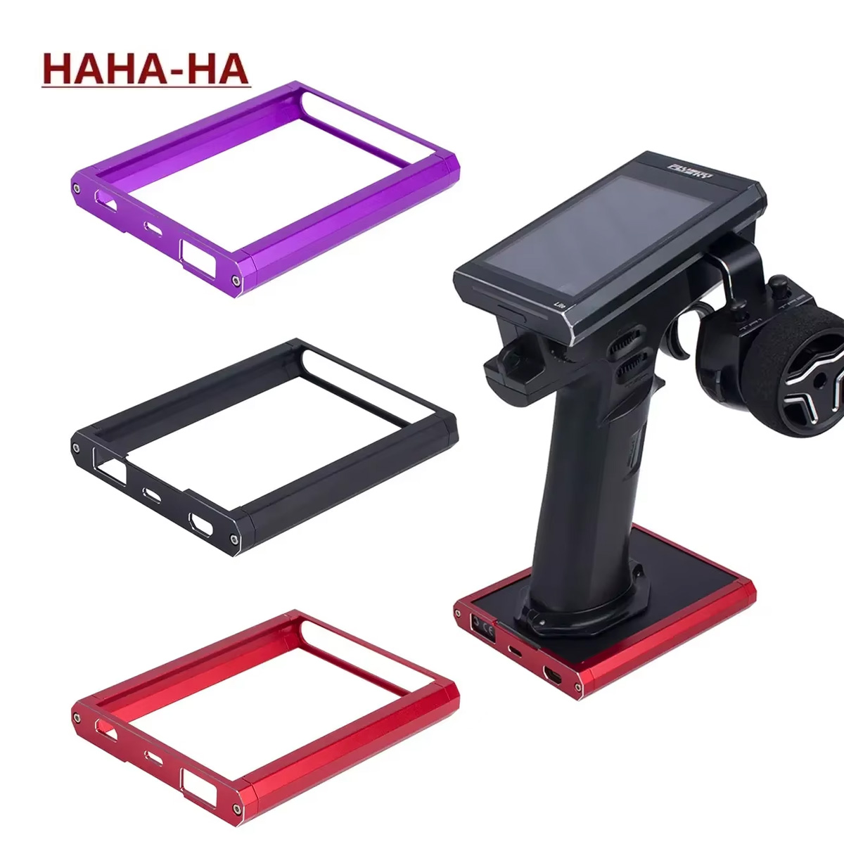 CNC Metal Transmitter Protecto - Flysky Transmitter ulasan dan harga