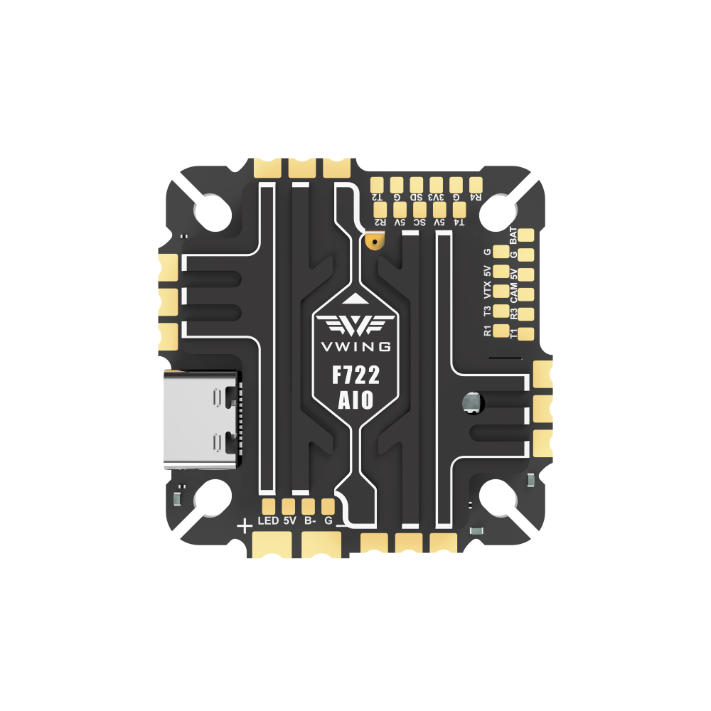 VWING F722 AIO Flight Controll - Betaflight Fc ulasan dan harga