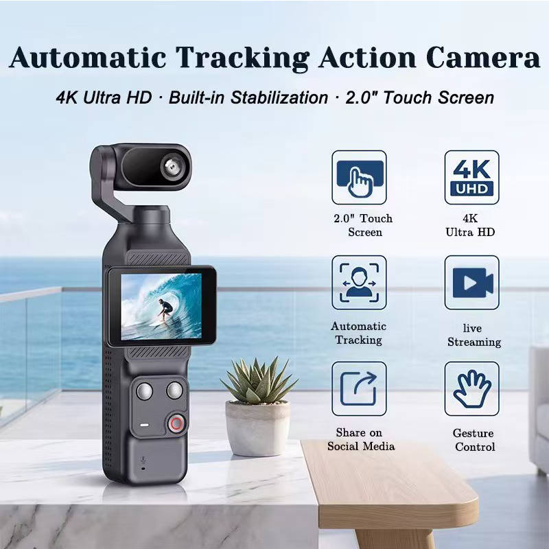 4K/1080P Gimbal Action Camera  - Runcam Camera ulasan dan harga