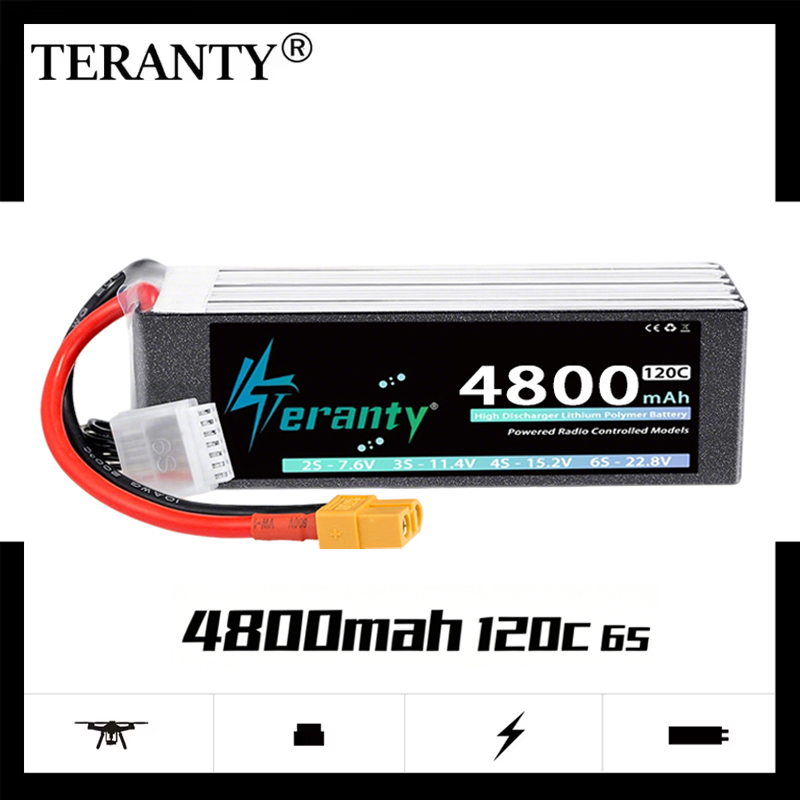 TERANTY 6S 4800mAh Lipo Batter - Lipo Battery 6S ulasan dan harga