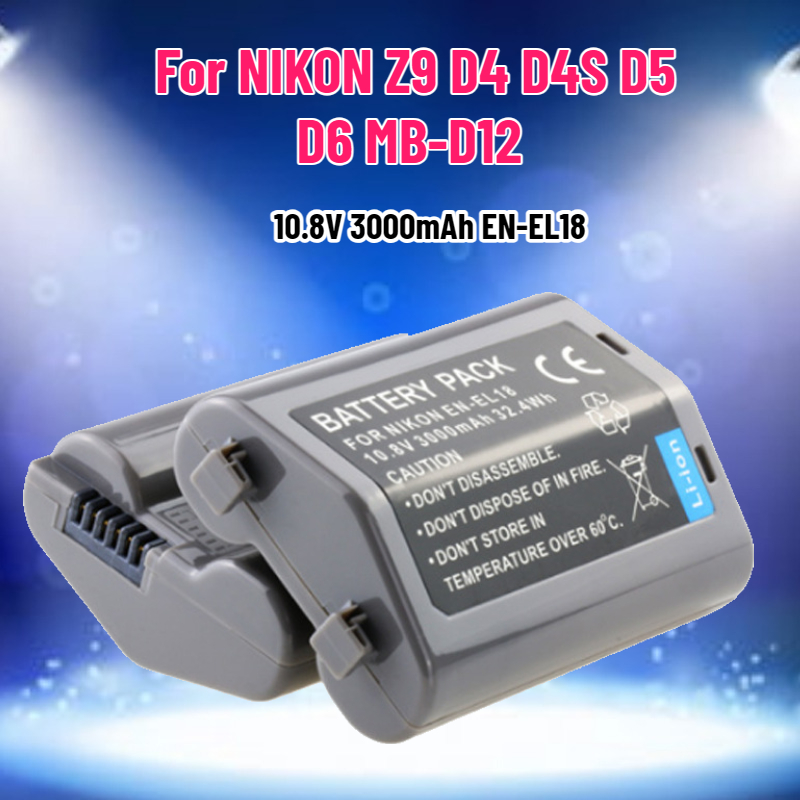 10.8V 3000mAh EN-EL18 EN-EL18A - Drone ulasan dan harga