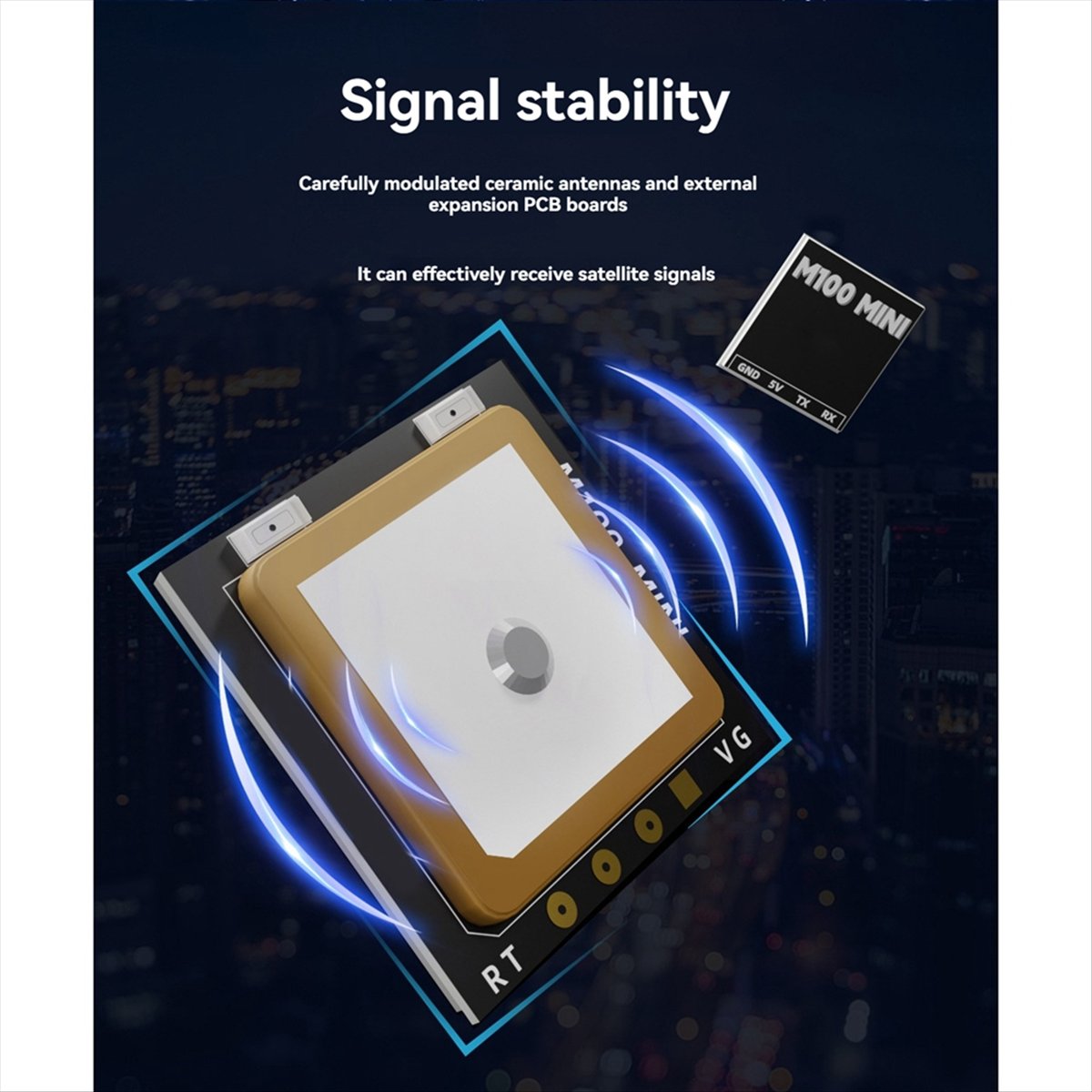 【DT56】M100 GPS Module Built-in - Fpv Drone ulasan dan harga