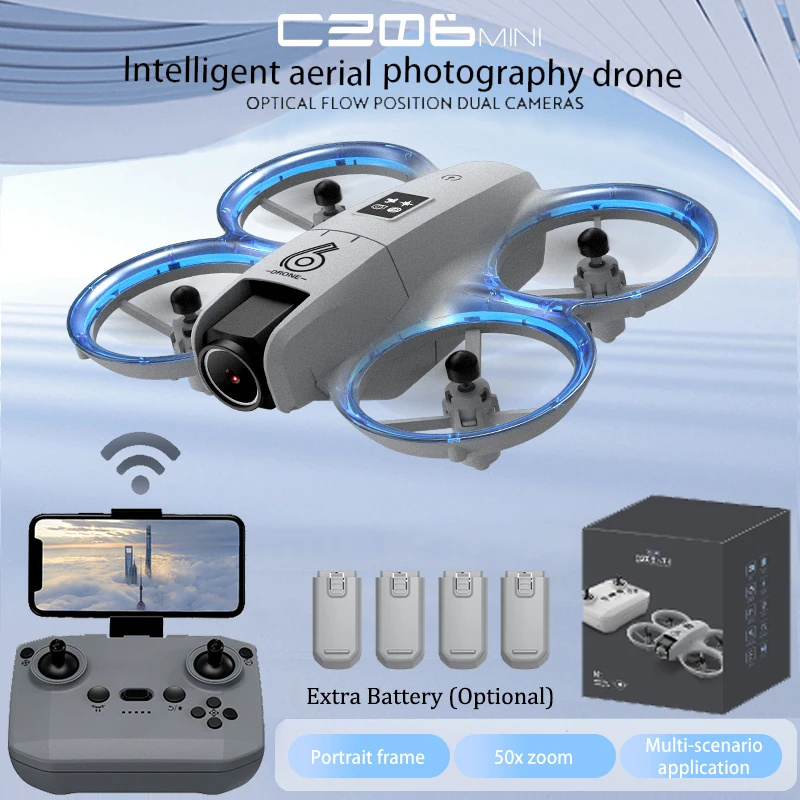 CZ06 Mini RC Quadcopter Drone  - Brushed Drone Motor ulasan dan harga
