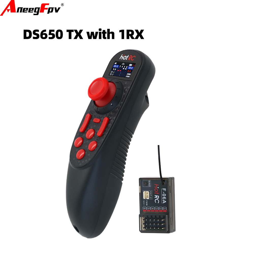 HOTRC Hot RC DS-650 DS 650 6CH - Radio Transmitter 2.4Ghz ulasan dan harga
