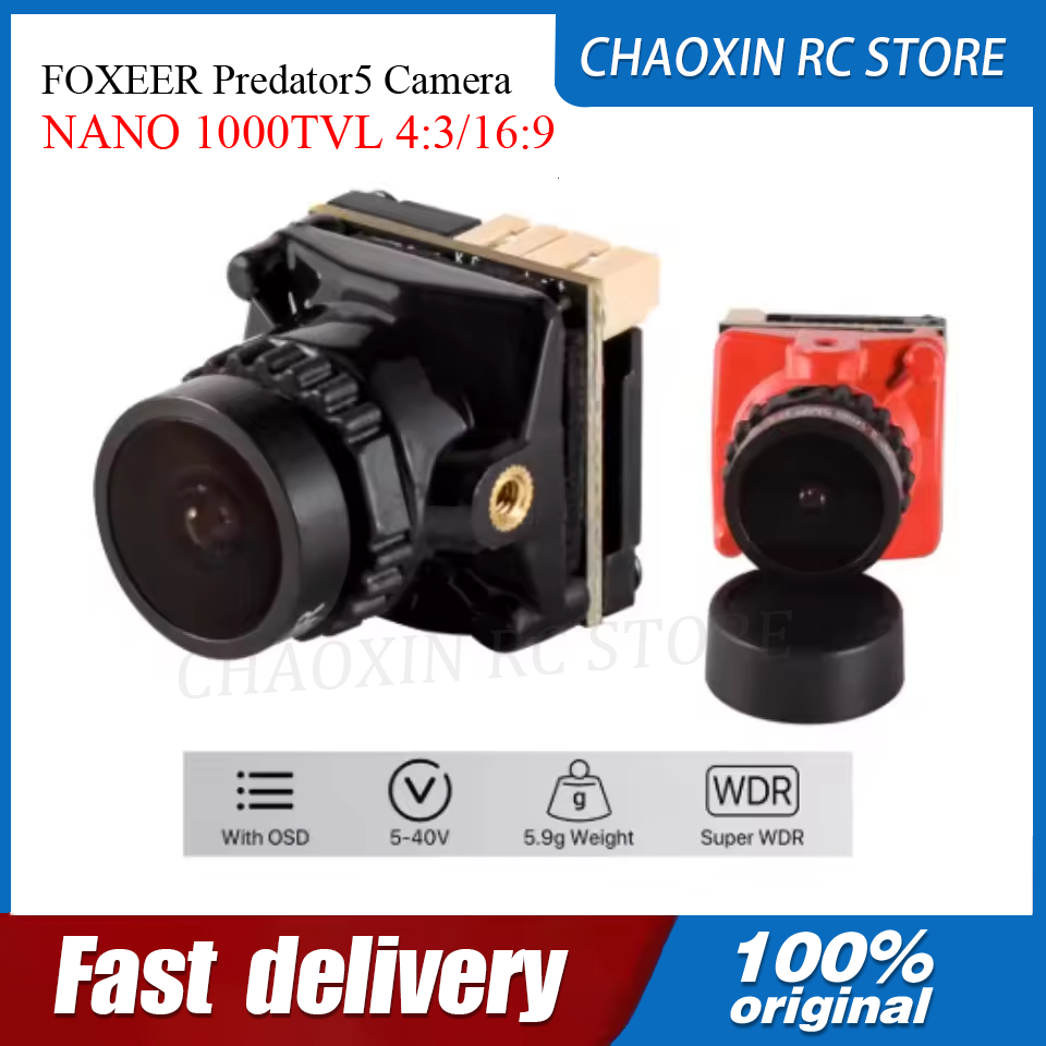 FOXEER Predator5 Camera NANO 1 - Drone With Camera ulasan dan harga