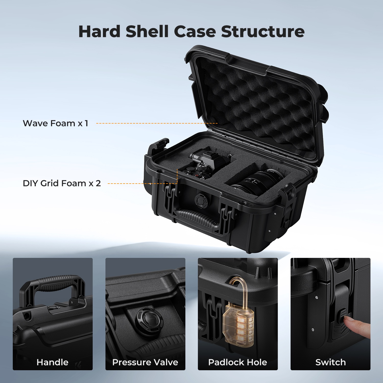 K&F CONCEPT IP67 Waterproof Ca - Drone With Camera ulasan dan harga