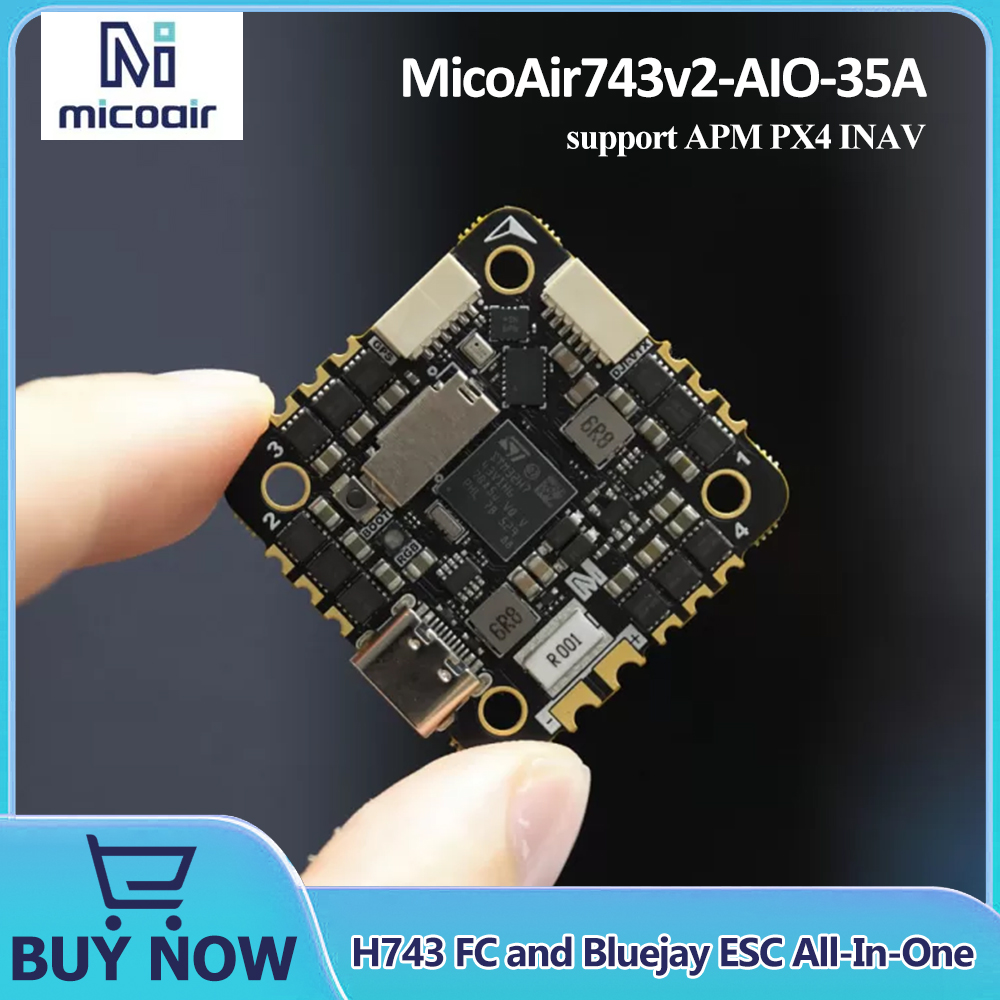 MicoAir743v2-AIO-35A H743 FC a - Betaflight Fc ulasan dan harga