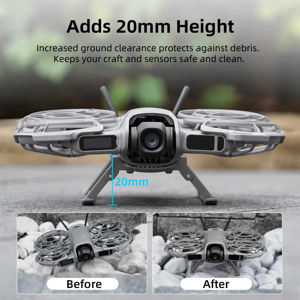 BRDRC Folding Landing Gear for - Drone Landing Pad ulasan dan harga