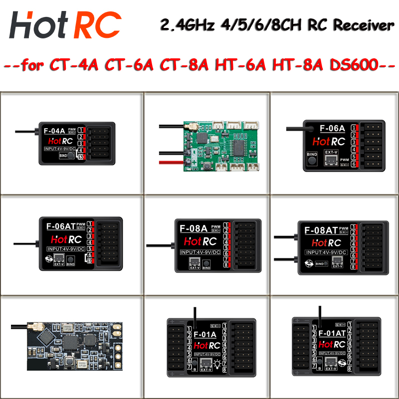 HOTRC 2.4Ghz Receivers F-01A F - Radio Transmitter 2.4Ghz ulasan dan harga