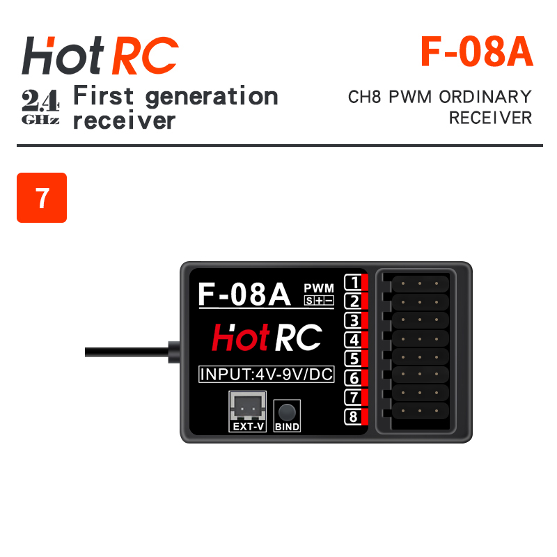 HOTRC 2.4Ghz Receivers F-01A F - Radio Transmitter 2.4Ghz ulasan dan harga