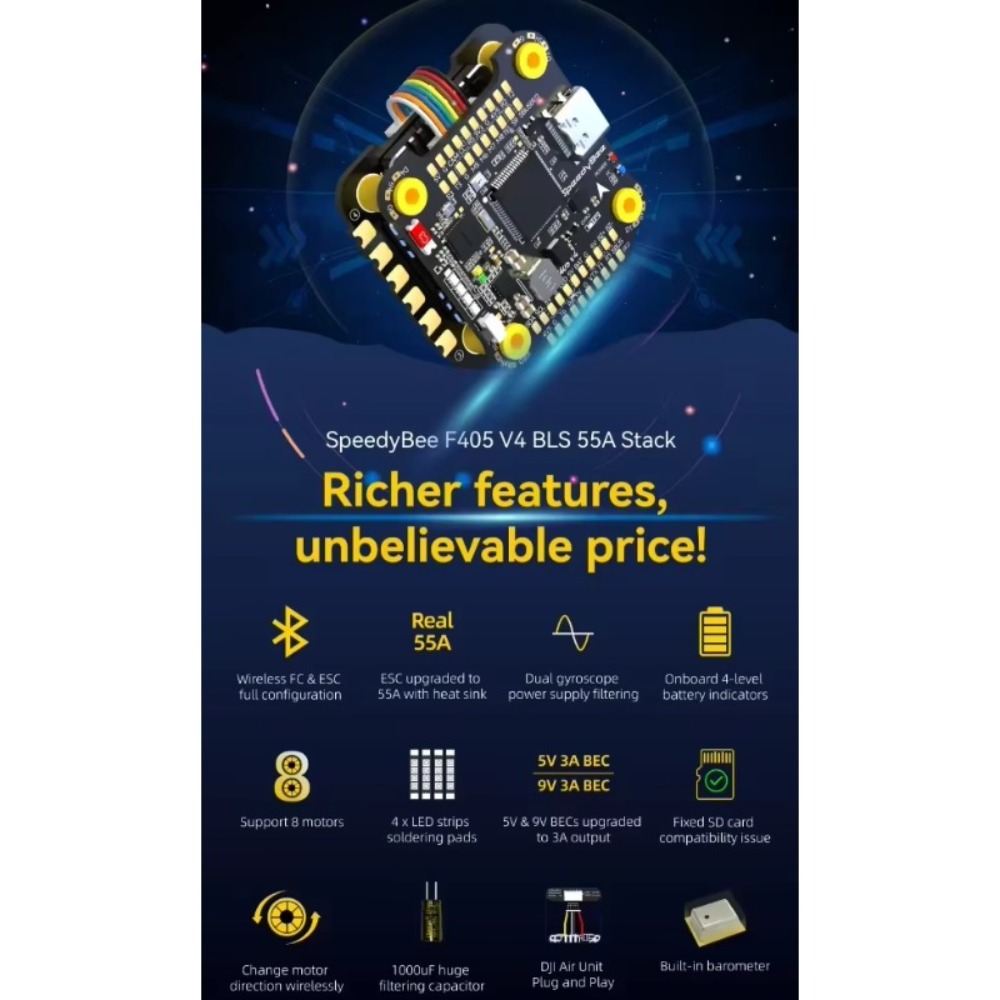 AvaCore Premium Products BLS 4 - Betaflight Fc ulasan dan harga